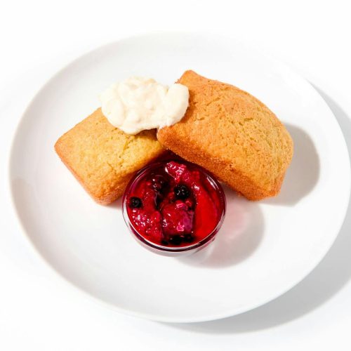 Olive Oil Cake with Key Lime Cream