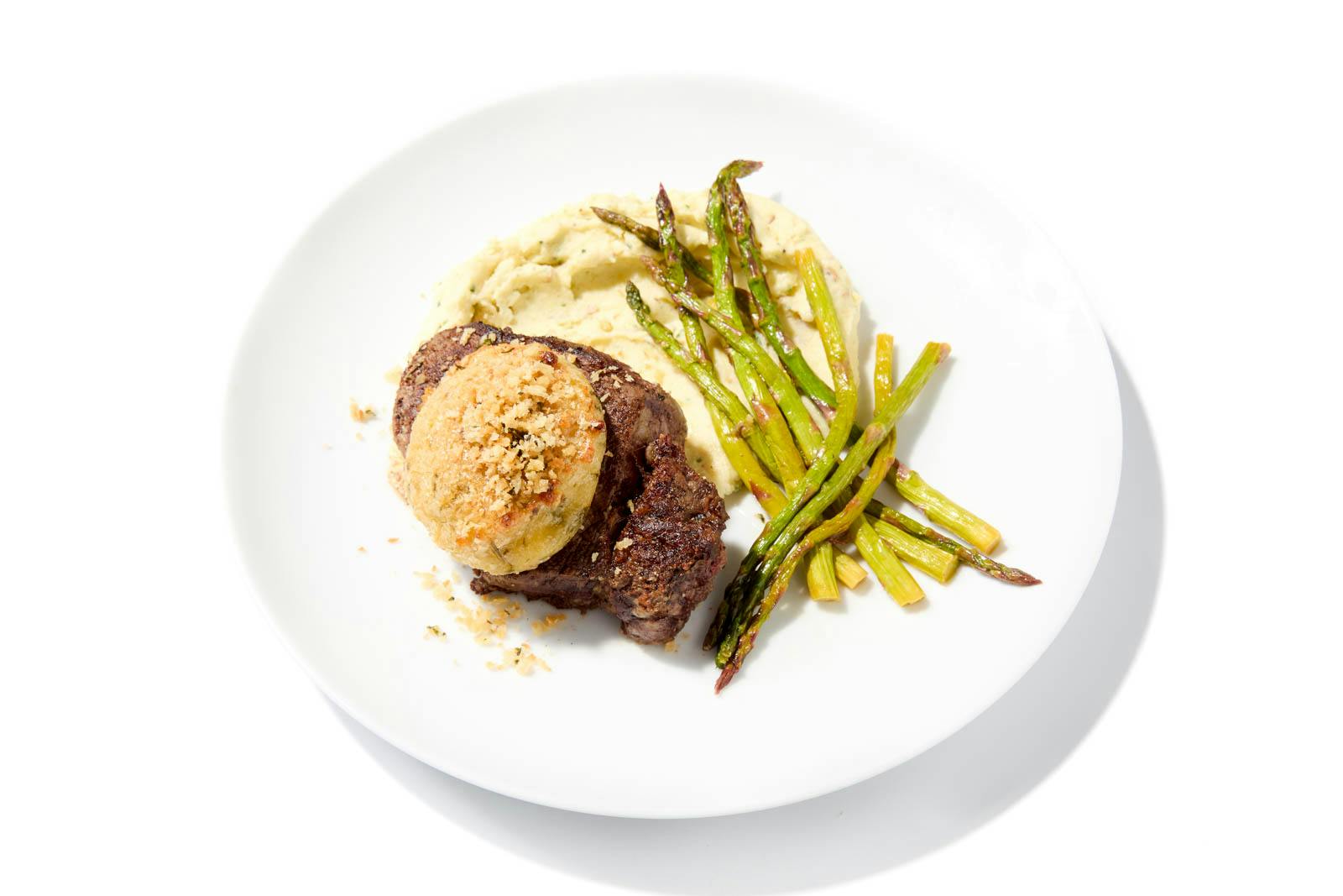 Parmesan-Crusted Filet