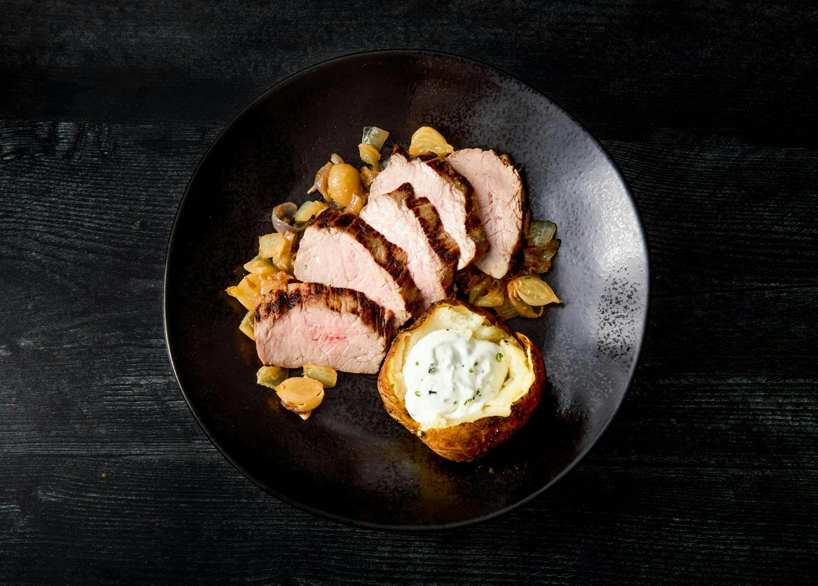 Soy-Mirin Grilled Steak