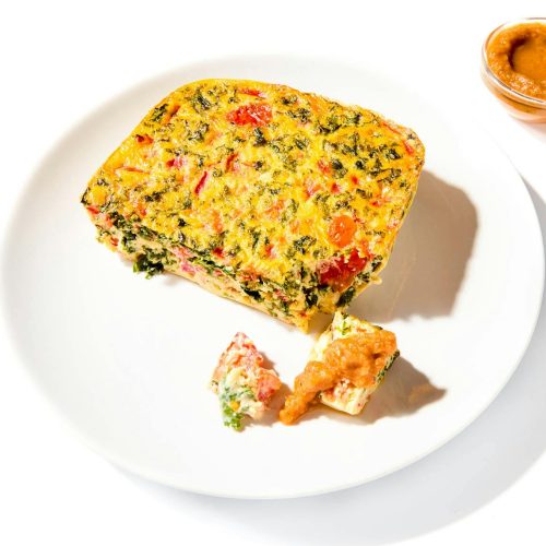 Kale & Red Pepper Frittata