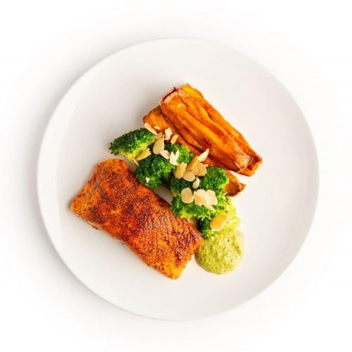 Adobo-Grilled Salmon