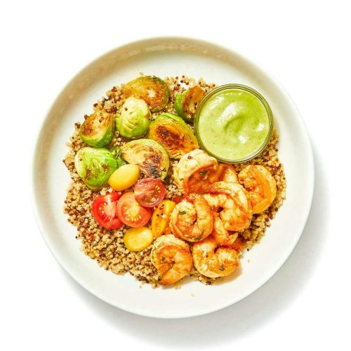 Responsibly Farmed Shrimp & Quinoa Bowl
