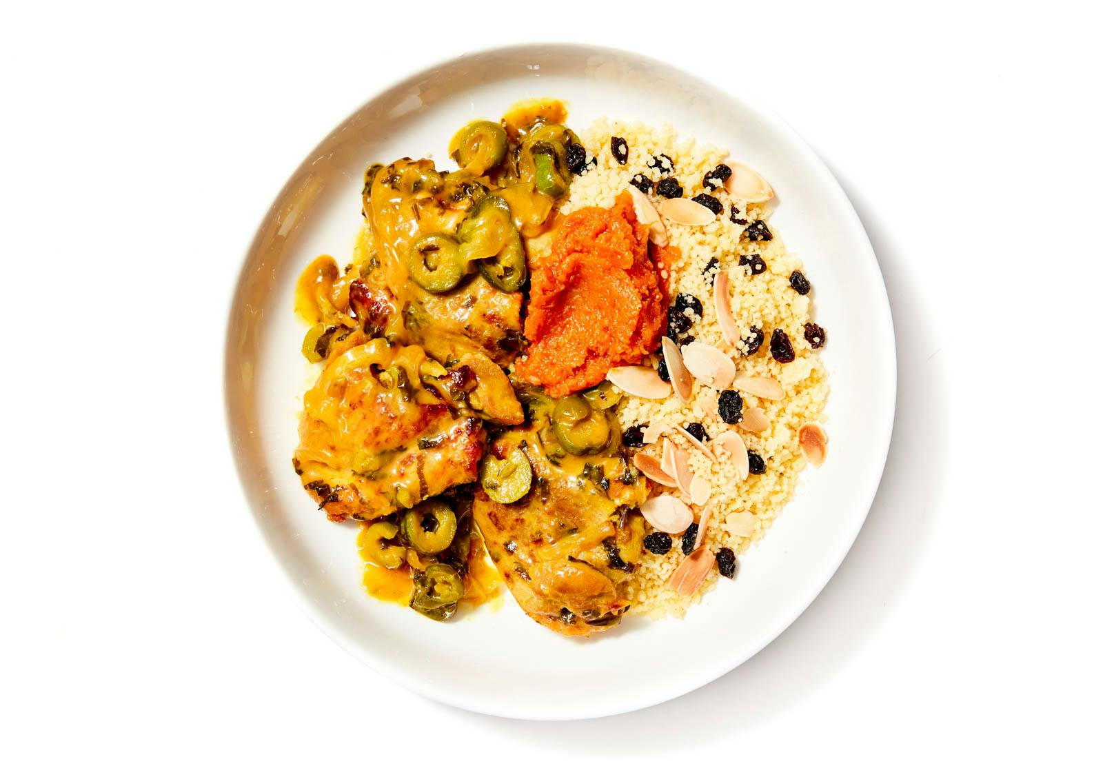 Moroccan Chicken & Couscous Tagine