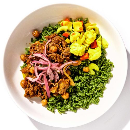 Rib Eye Beef Shawarma Plate