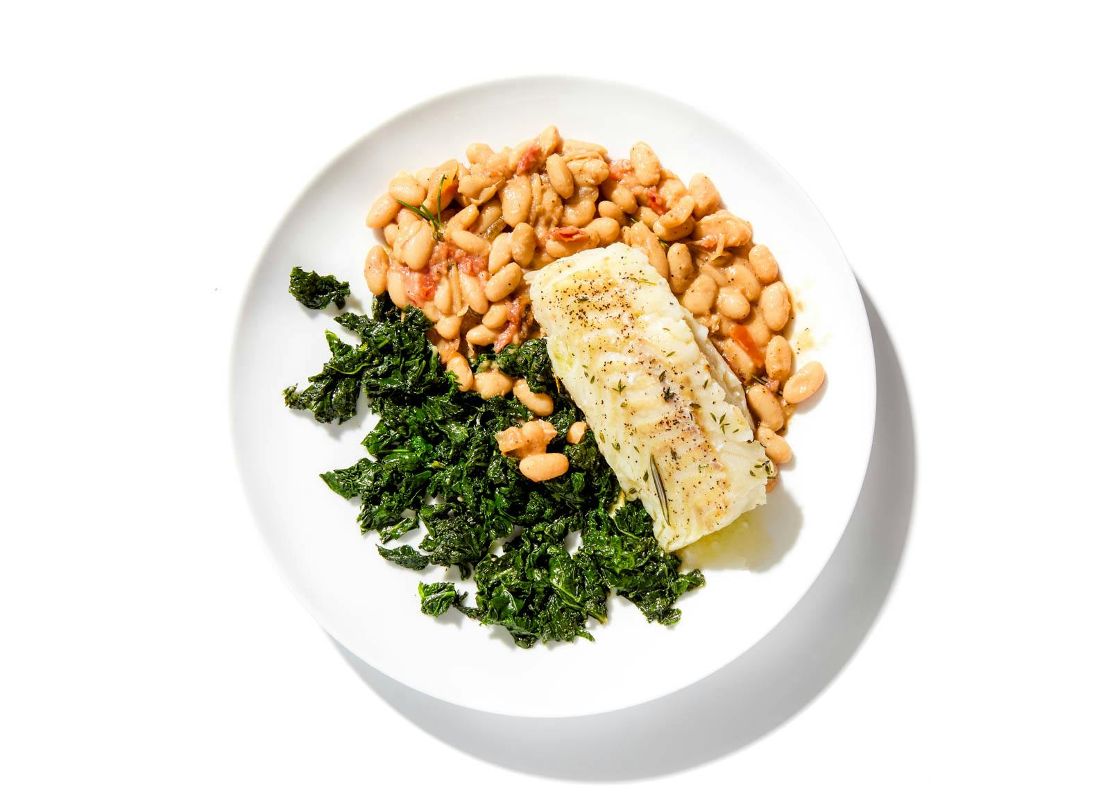 Roasted Cod & White Bean Stew