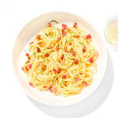 Spaghetti Carbonara & Pancetta