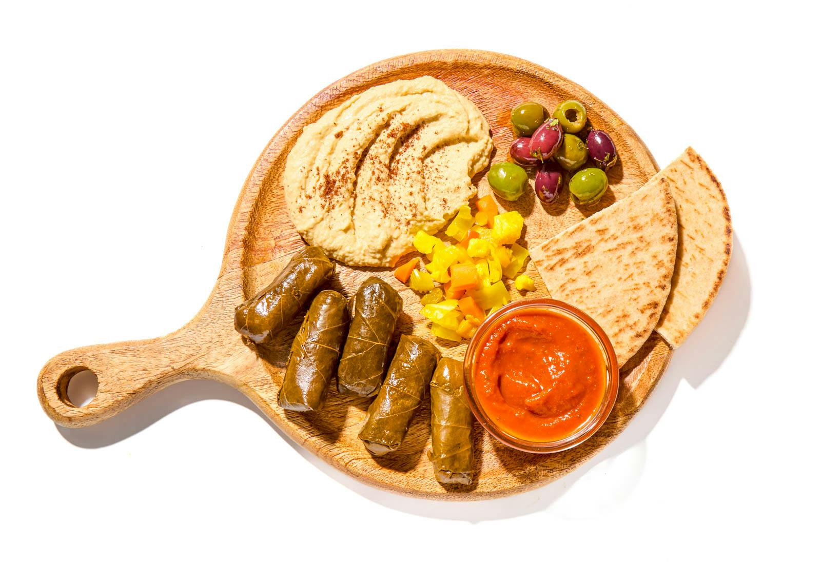 Middle Eastern Mezze Platter