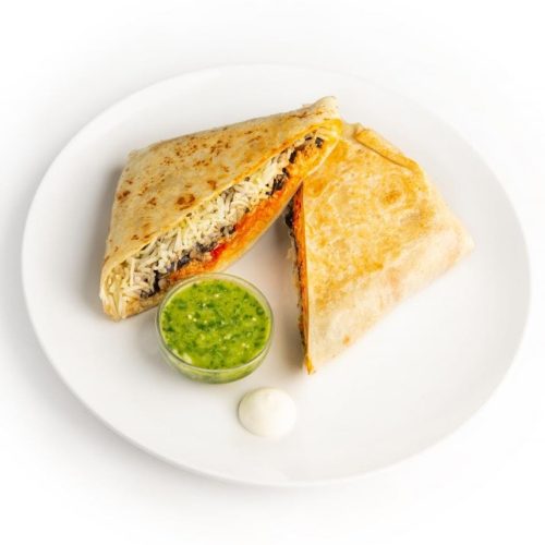Mission-Style Chicken Burrito