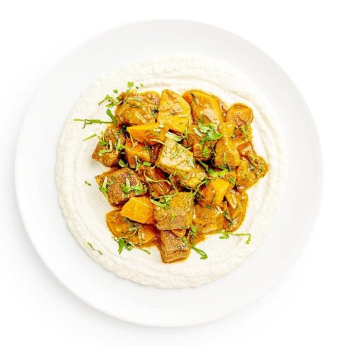 Beef & Sweet Potato Coconut Curry