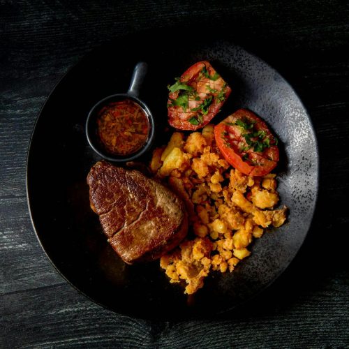 Grilled Beef Tenderloin with Chimichurri