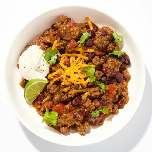 Mexican-Inspired Beef Chili