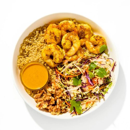 Heart-Healthy Prana Shrimp Bowl