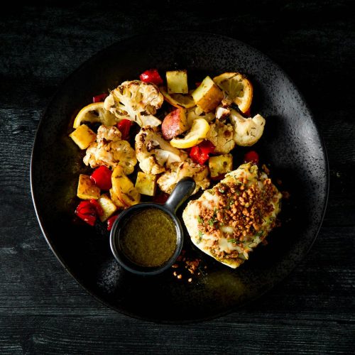 Lemon Pesto Cod
