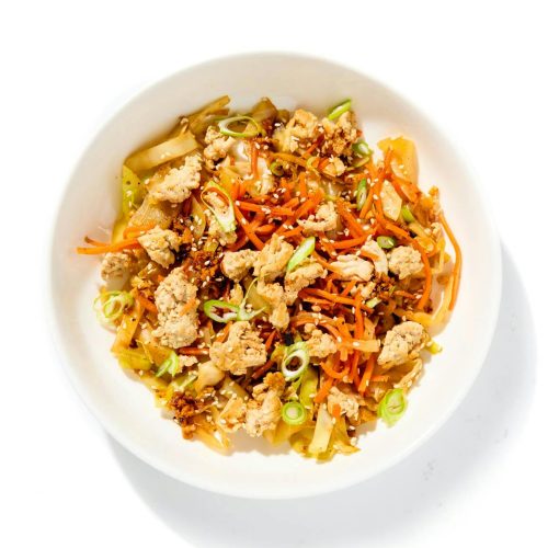 Egg Roll-Style Chicken Bowl