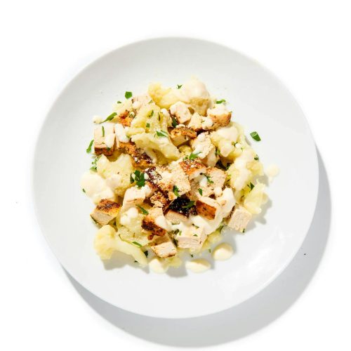 Keto Chicken & Cauliflower Alfredo