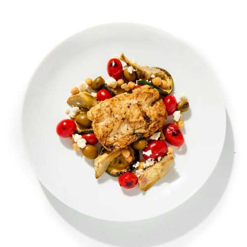 Mediterranean Seared Cod