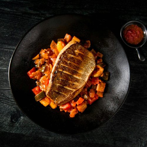 Roasted Branzino & Ratatouille