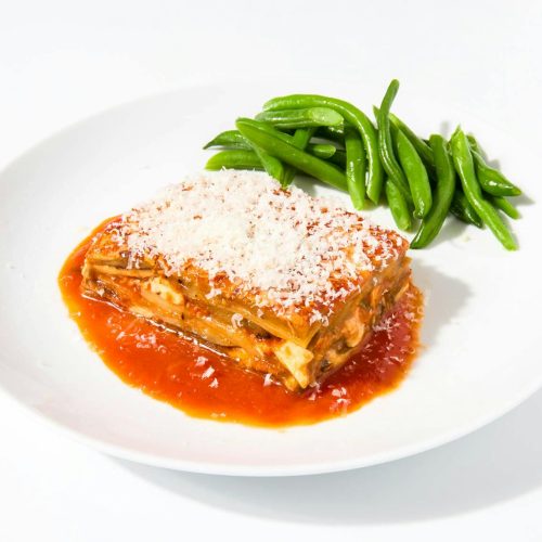 Eggplant Parmigiana with Marinara Sauce