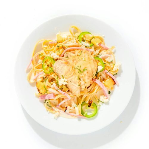 Hawaiian Chicken Fettuccine