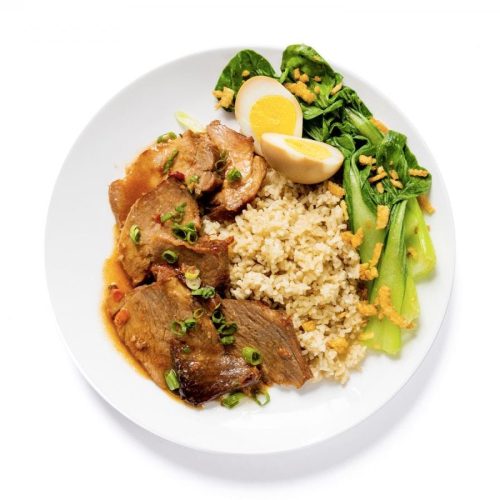 Honey Roasted Pork Rice Bowl (Char Siu Rice)