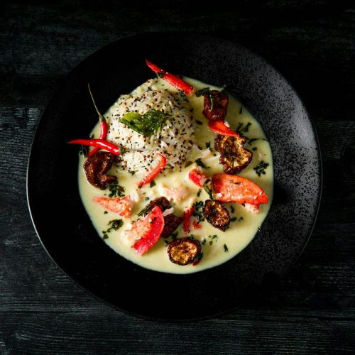 Creamy Lobster Green Curry