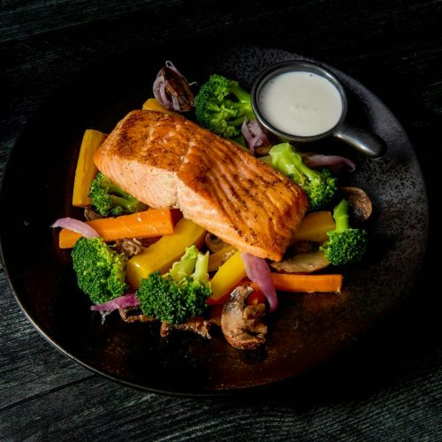 Dill-Marinated Steelhead Trout