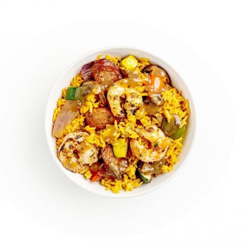 Shrimp and Smoked Andouille Sausage Jambalaya