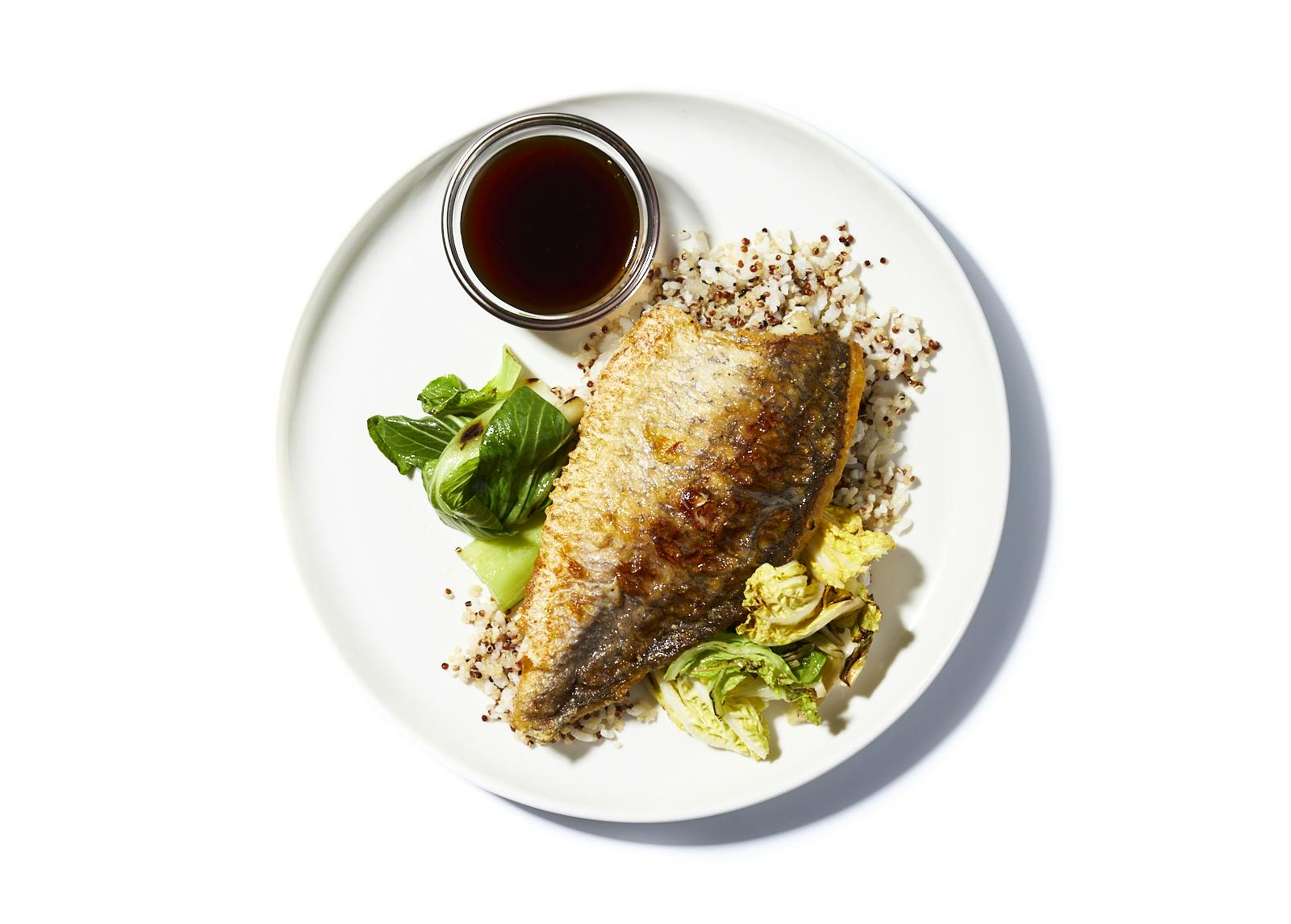 Seared Soy-Butter Barramundi