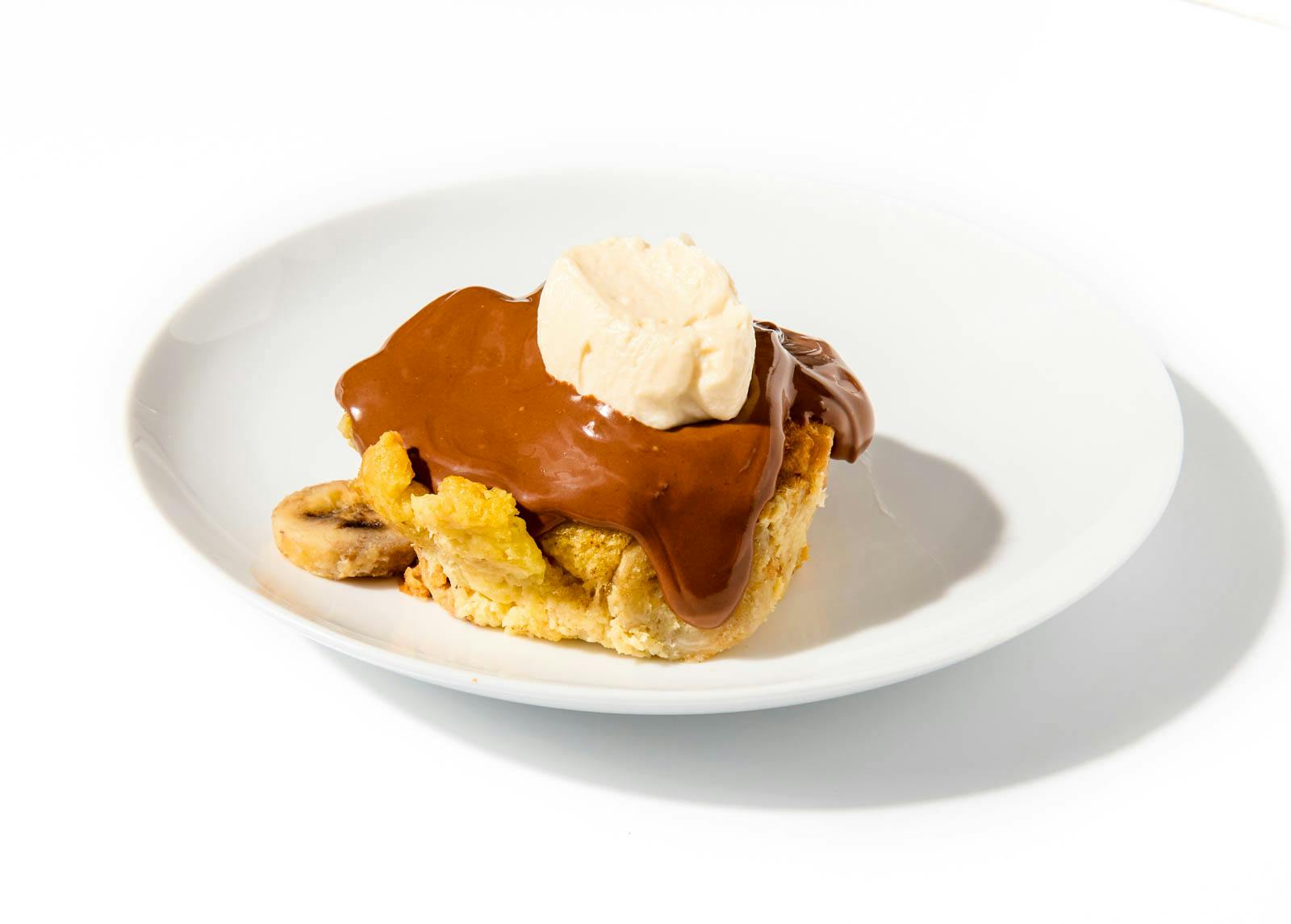 Banana & Nutella Bread Pudding