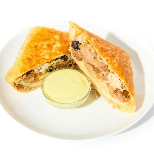 Carnitas Suiza Burrito