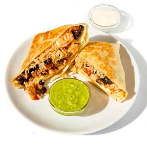 Mission-Style Surf & Turf Burrito