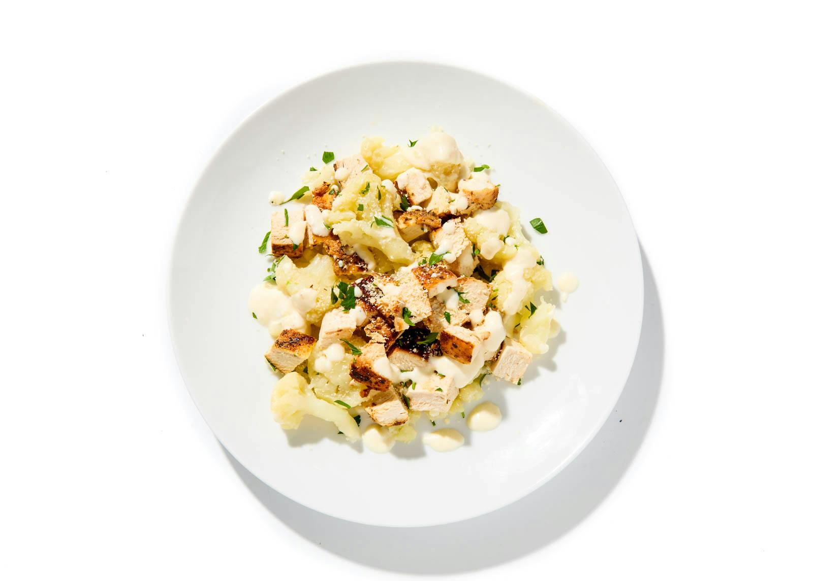 Keto Chicken & Cauliflower Alfredo