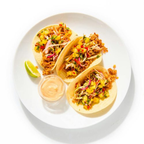 Walnut ‘Chorizo’ & Lentil Tacos