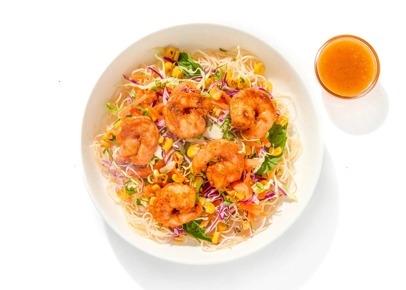 Shrimp Spring Roll Bowl