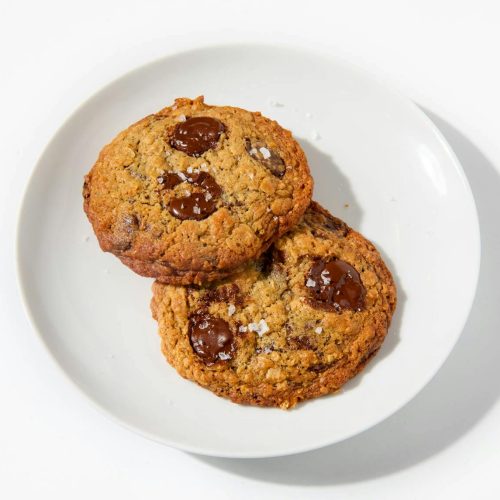 Banana Oatmeal Choc-Chip Cookies