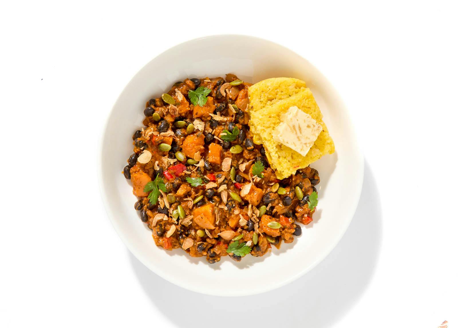 Butternut & Black Bean Chili