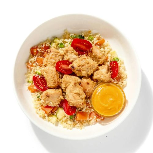 Miso Chicken & Cauliflower Rice Bowl