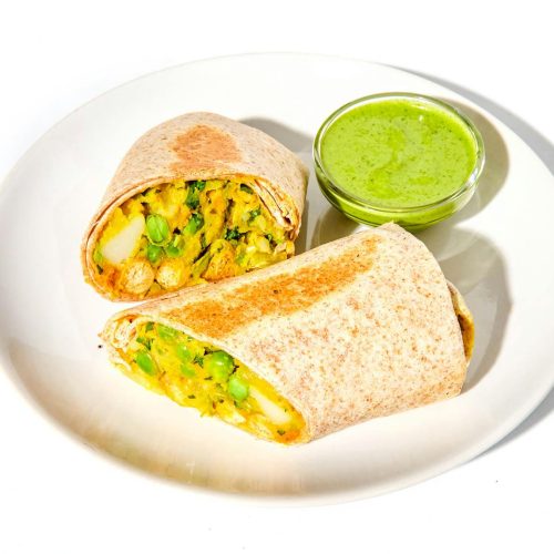 Whole-Wheat Samosa Wrap