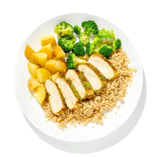 Roasted Chicken & Broccoli