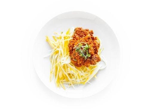 Italian Beef Ragu with Zucchini 'Noodles'