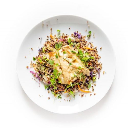 Coconut-Wasabi Cod