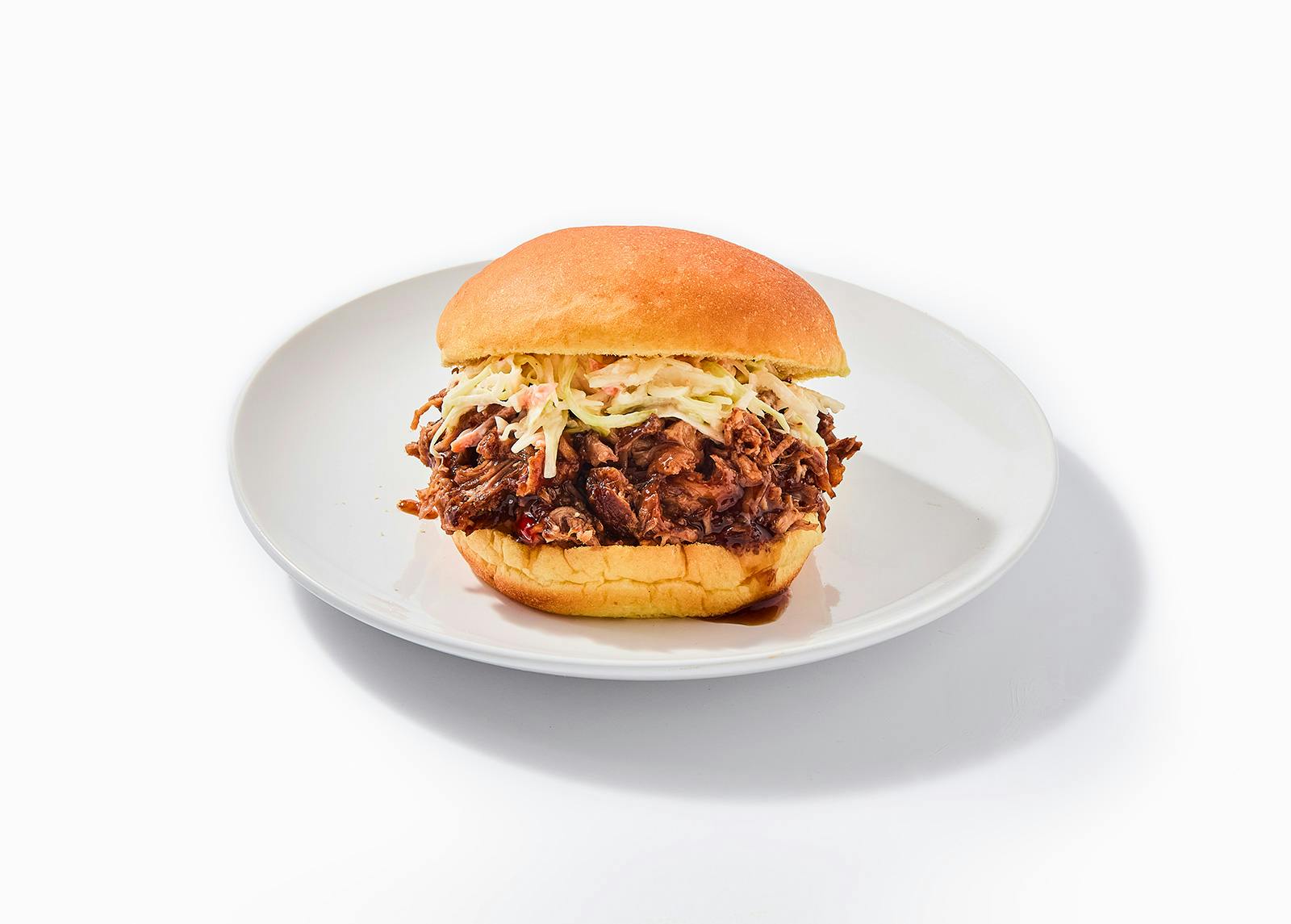 Pulled Pork Barbecue Sandwich
