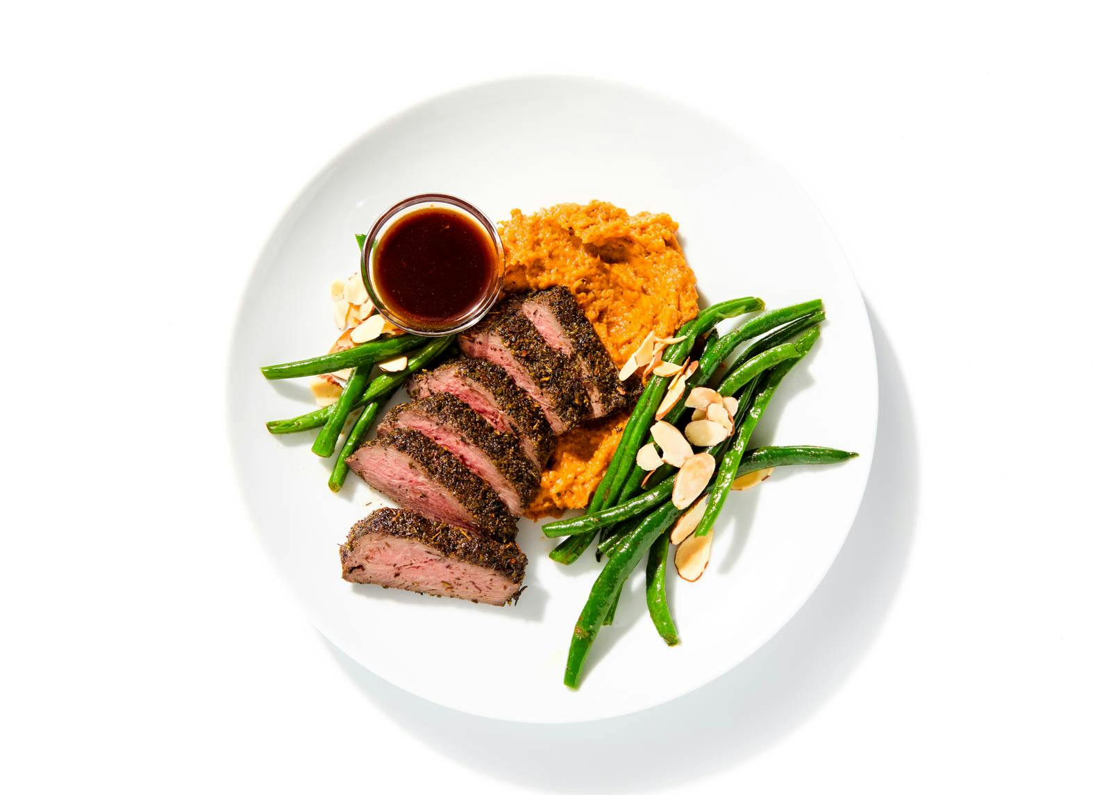 Herb-Roasted Flat Iron Steak