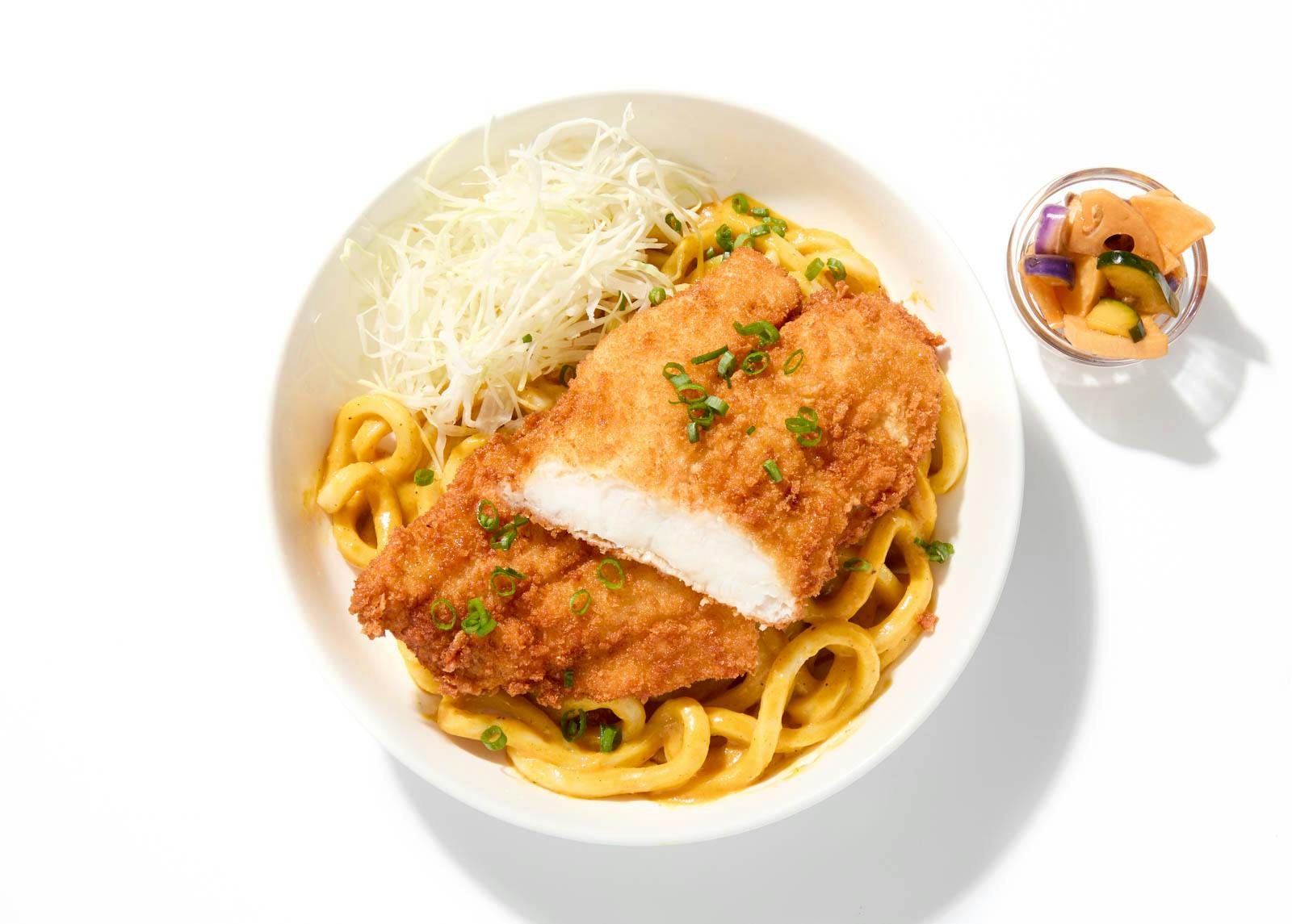 Katsu Curry Udon with Swai Fish