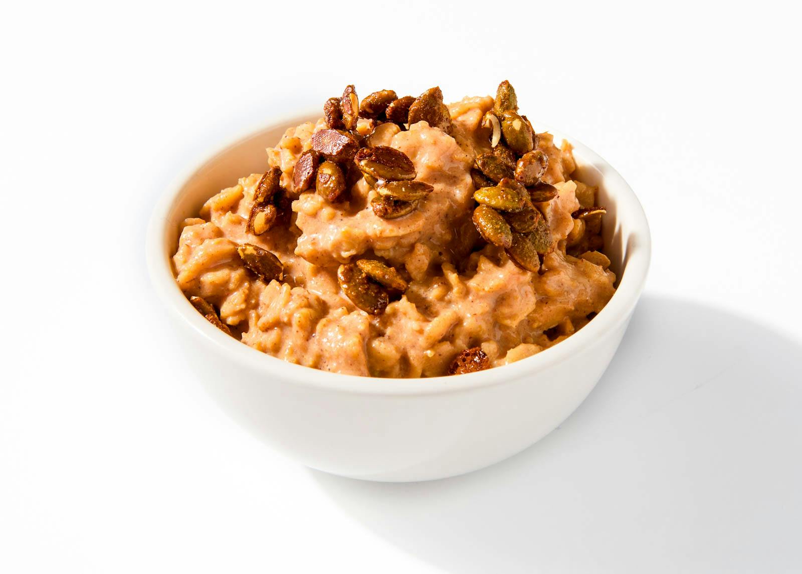 Creamy Pumpkin-Spice Oatmeal