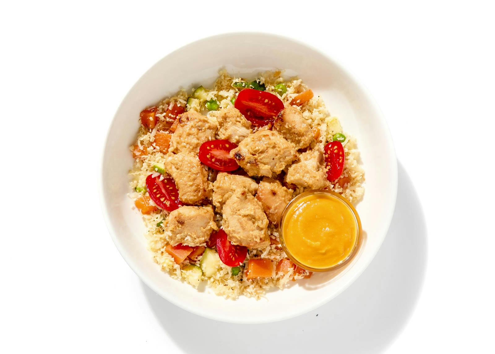 Miso Chicken & Cauliflower Rice Bowl