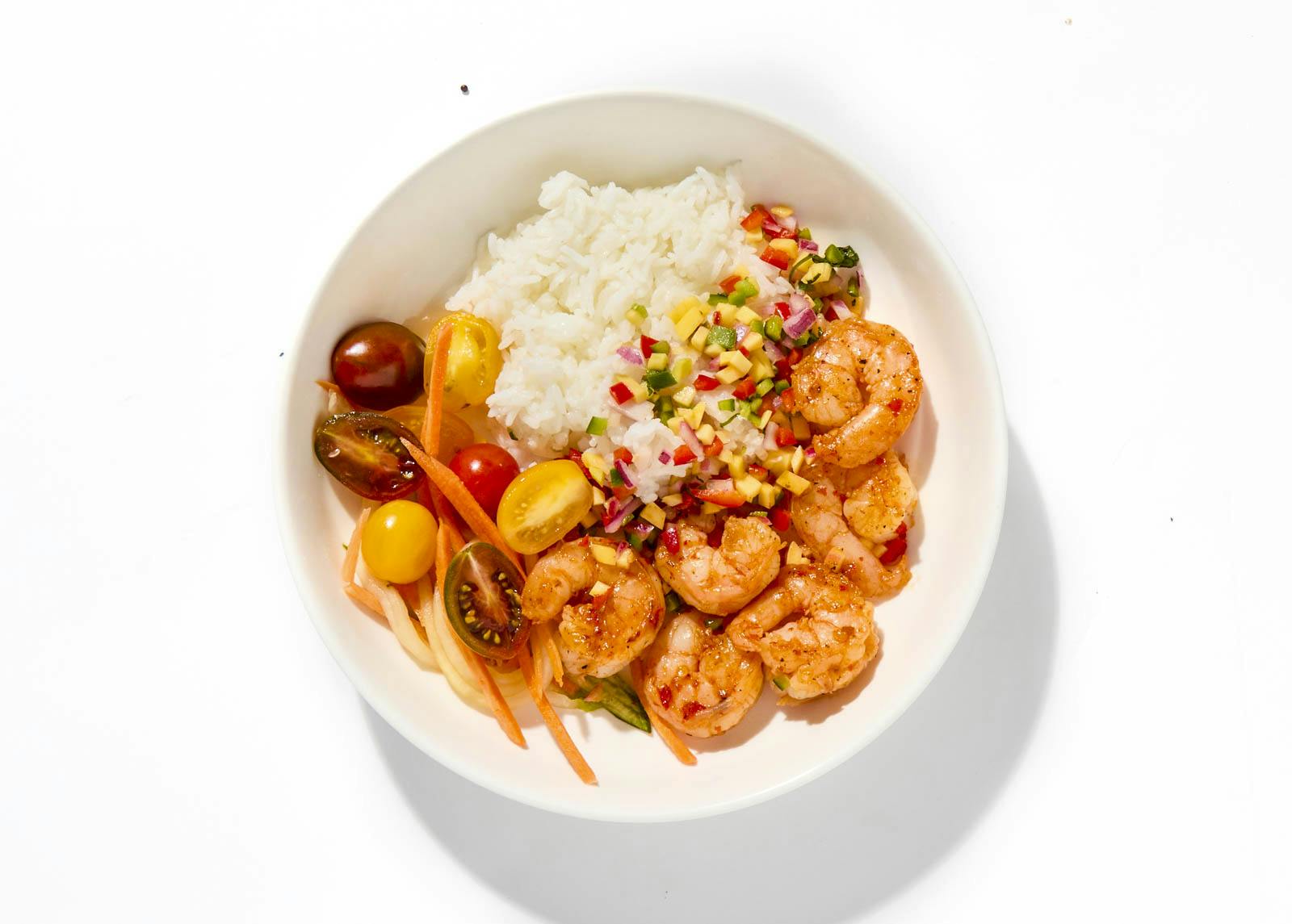 Poke-Style Shrimp Bowl