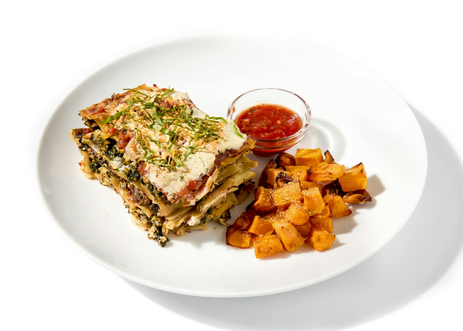 Spinach and Mushroom Lasagna