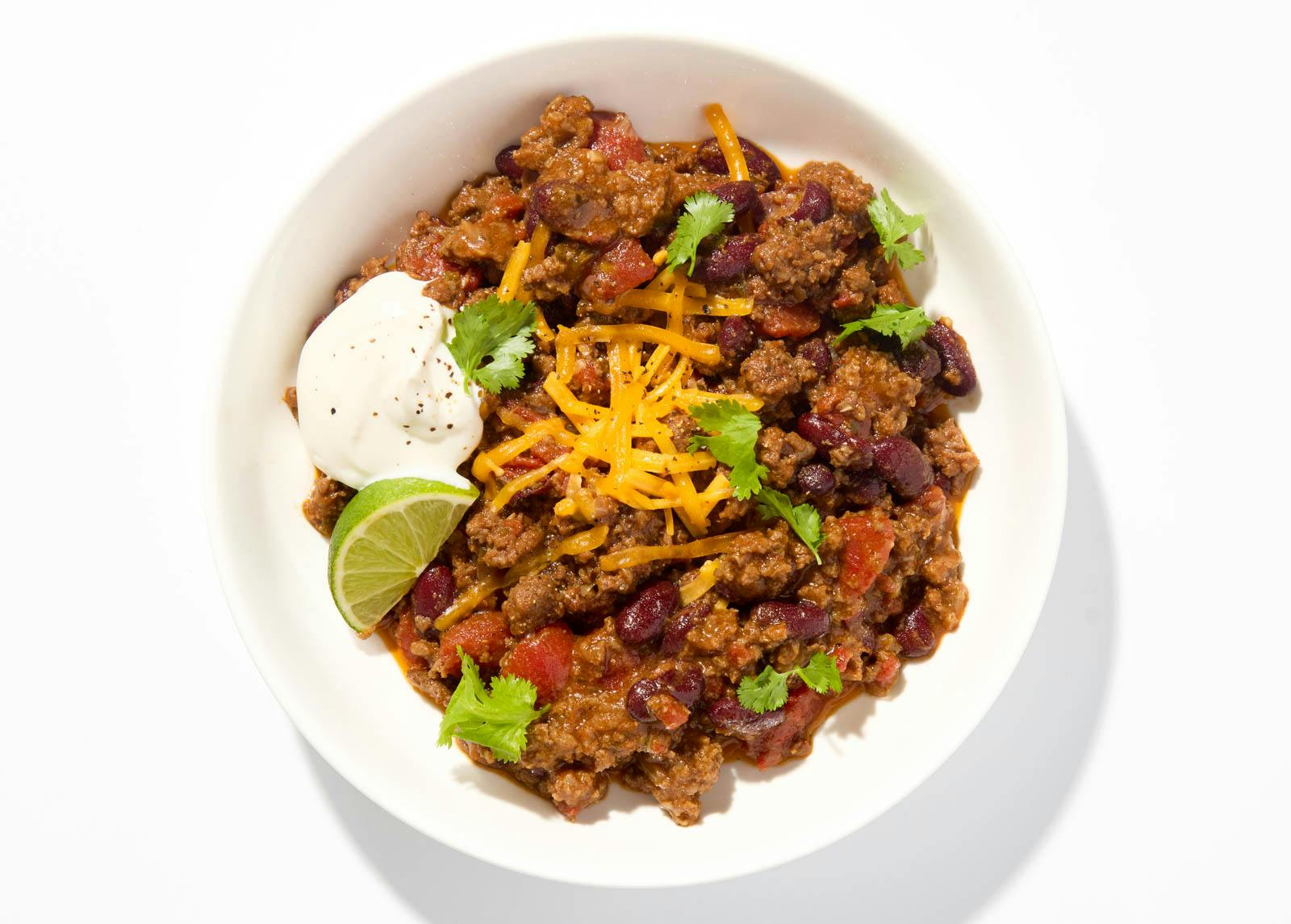 Mexican-Inspired Beef Chili