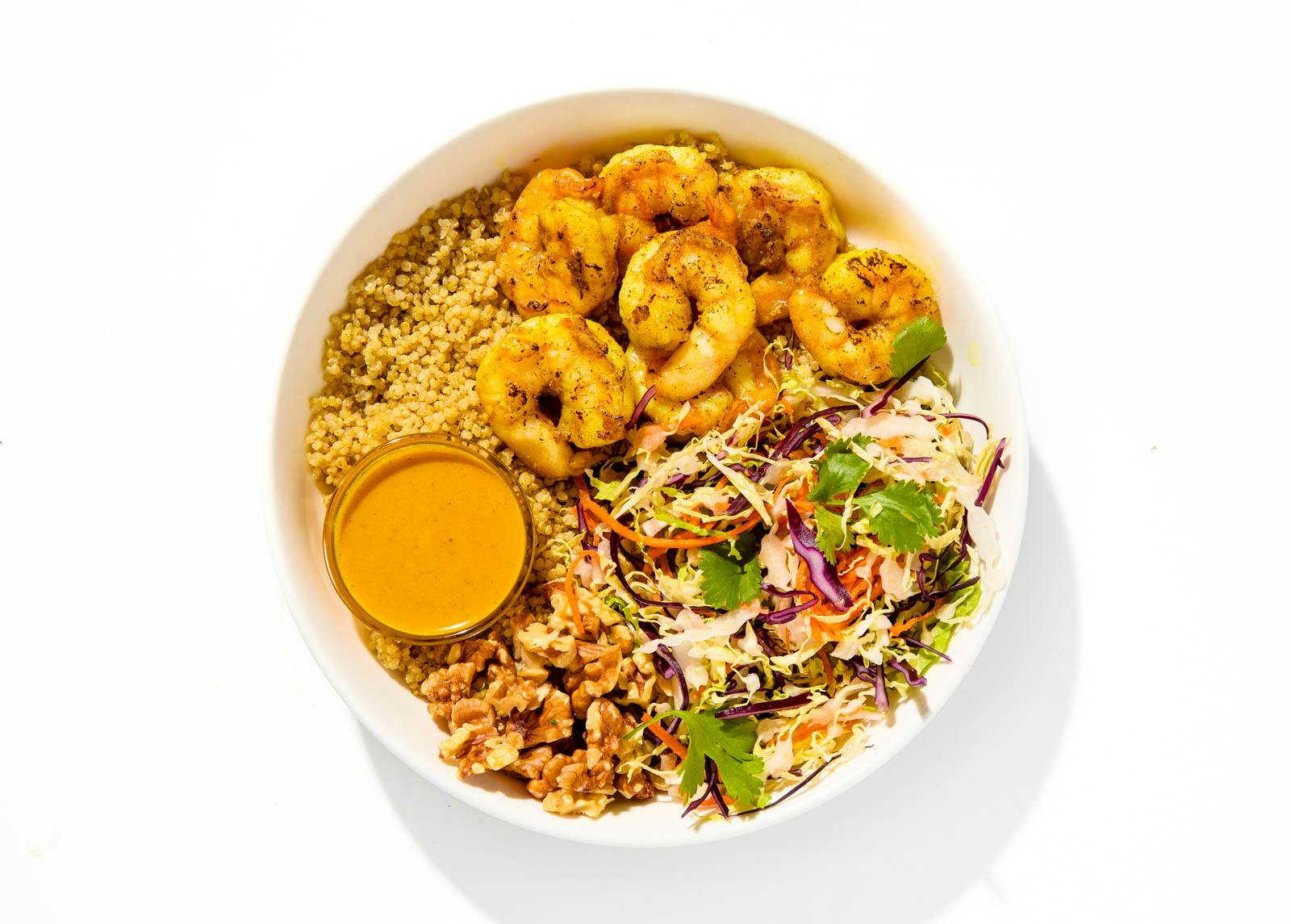 Heart-Healthy Prana Shrimp Bowl